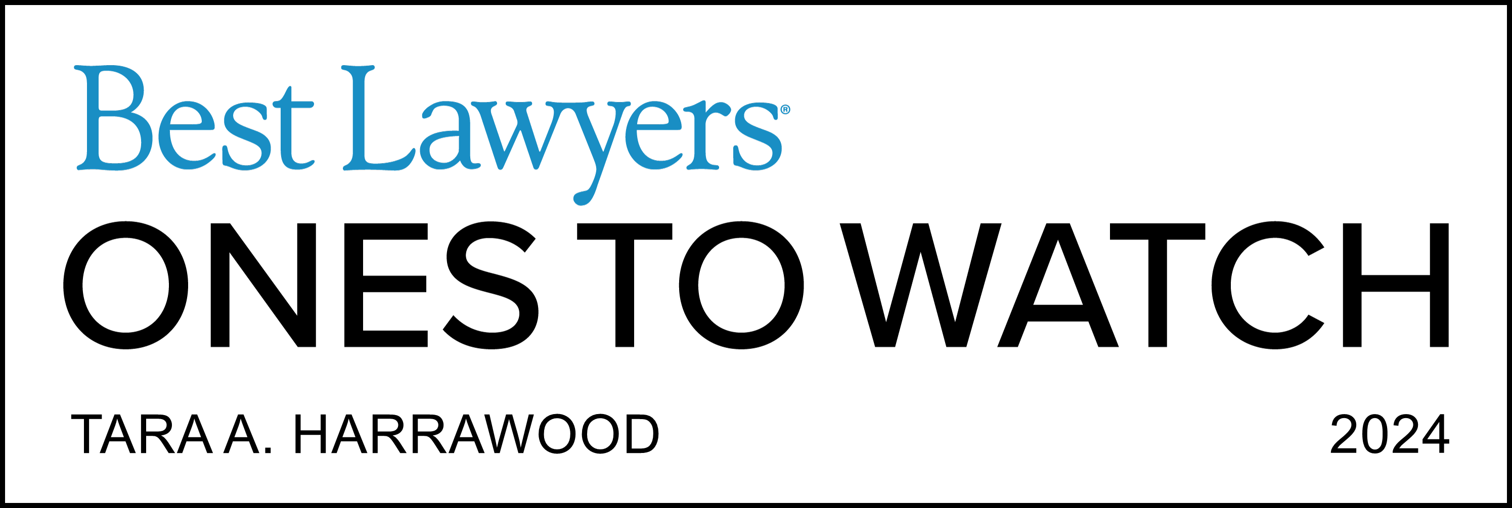 Ones To Watch Lawyer Logo